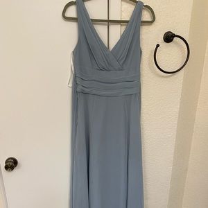 David’s bridal light blue dress